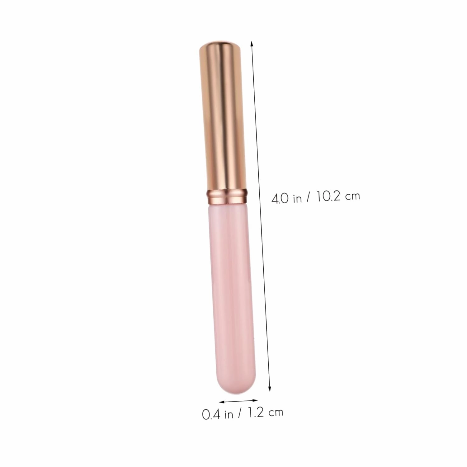 FRCOLOR 15pcs Concealer Brushes Caps Soft Synthetic Lip Applicator for Precise Makeup Travel-friendly Cosmetic Tools for Beginners