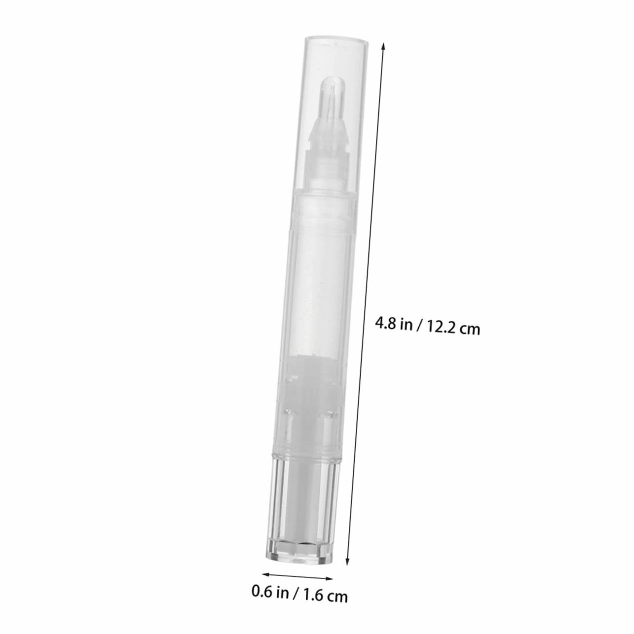 FRCOLOR 8pcs Bottled Empty Bottles Lip Gloss Tubes Pens Clear Lipglosses Clear Plastic Containers Concealer Container Refillable Bottles Lip Gloss Holders Plastic Lip Glazes Bottles