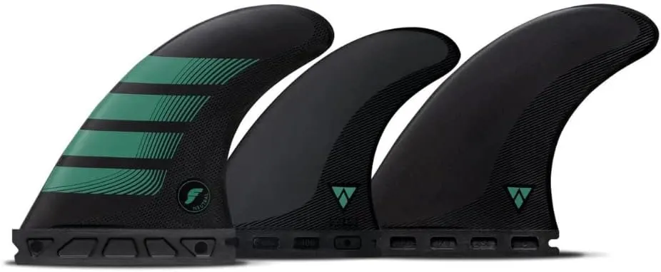 Futures Fins F6 Alpha 5-Fin Set Carbon-Teal M