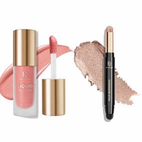 FV Liquid Blush and Cream Eyeshadow Stick, Long Lasting & High Pigmented for All Skin Types