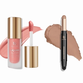 FV Liquid Blush and Cream Eyeshadow Stick, Long Lasting & High Pigmented for All Skin Types