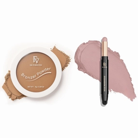 FV Talc Free Bronzer Powder & High Pigmented Eyeshadow Stick