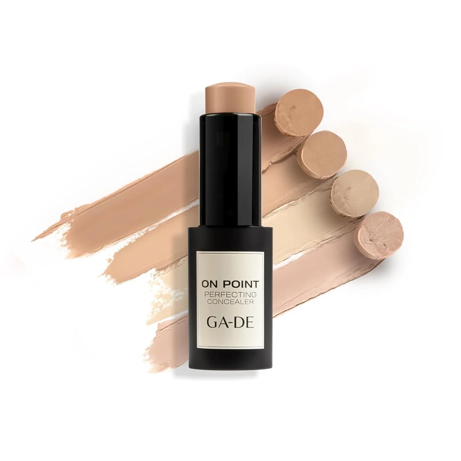 GA-DE On Point Perfecting Concealer Stick, 52 - Concealer for Dark Circles, Evens Skin Tone, Moisture Retention - Ideal for All Skin Types - 0.15 oz