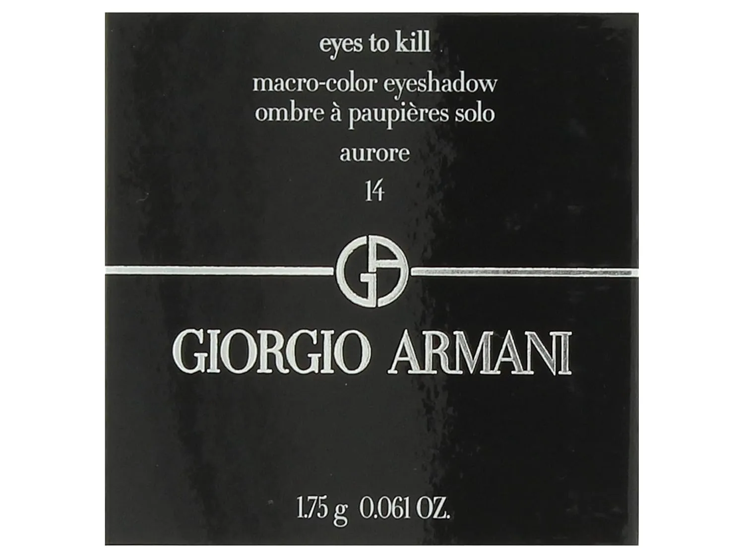 Giorgio Armani Eyes To Kill Solo Eyeshadow, No. 14 Aurore, 0.061 Ounce