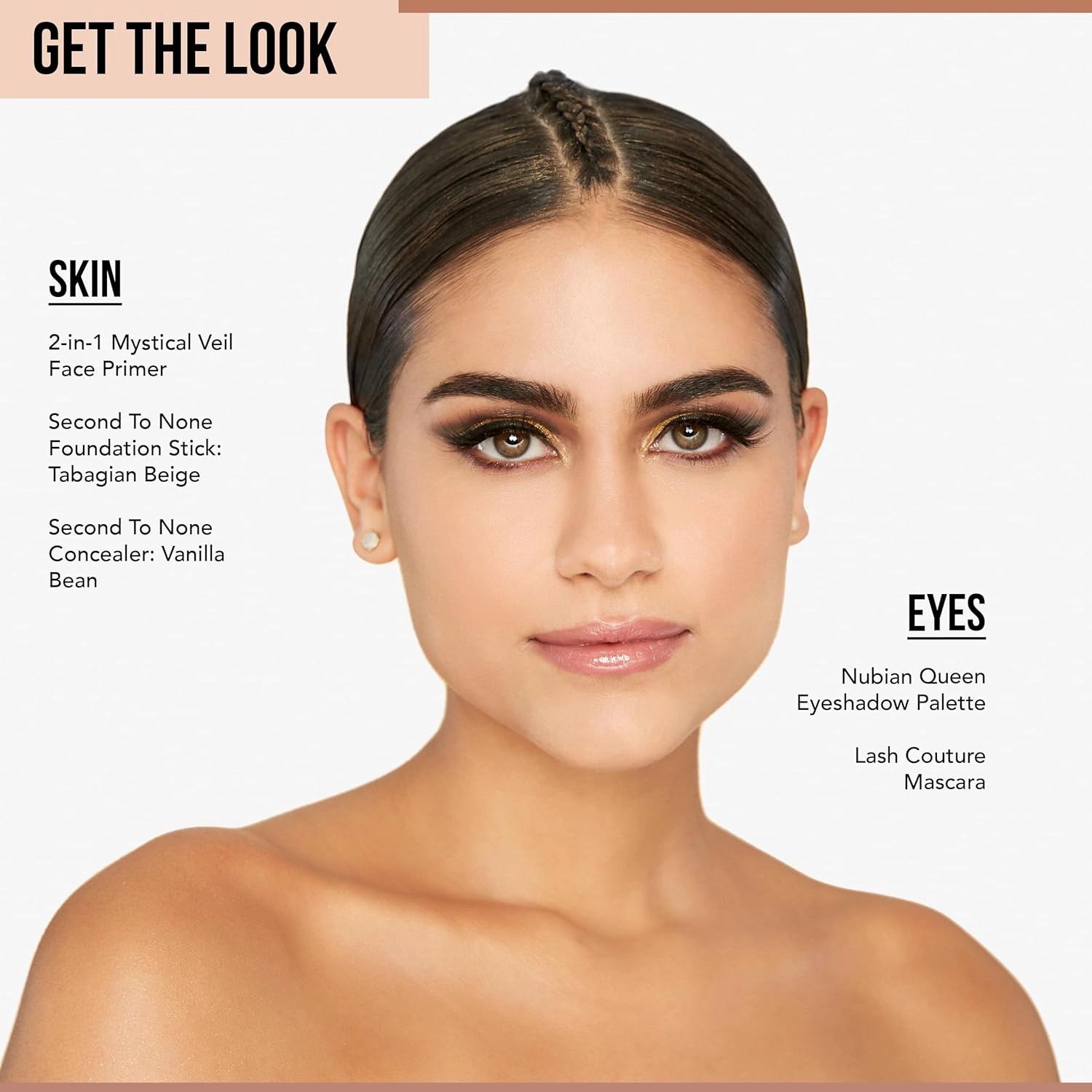 Glamazon Second to None Concealer, Cashew, Awakening Eye Cover Up, Non-Creasing, Full Coverage