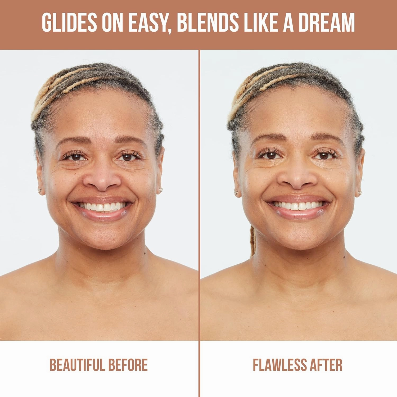 Glamazon Second to None Concealer, Honey Suckle, Awakening Eye Cover Up, Non-Creasing, Full Coverage