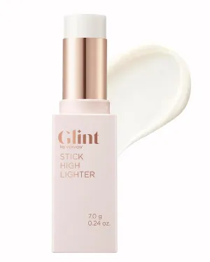 Glint Stick Highlighter (Milky Moon, 0.24oz) - Multi-Use Illuminator Stick by LG Beauty. Creamy & Blendable Color.