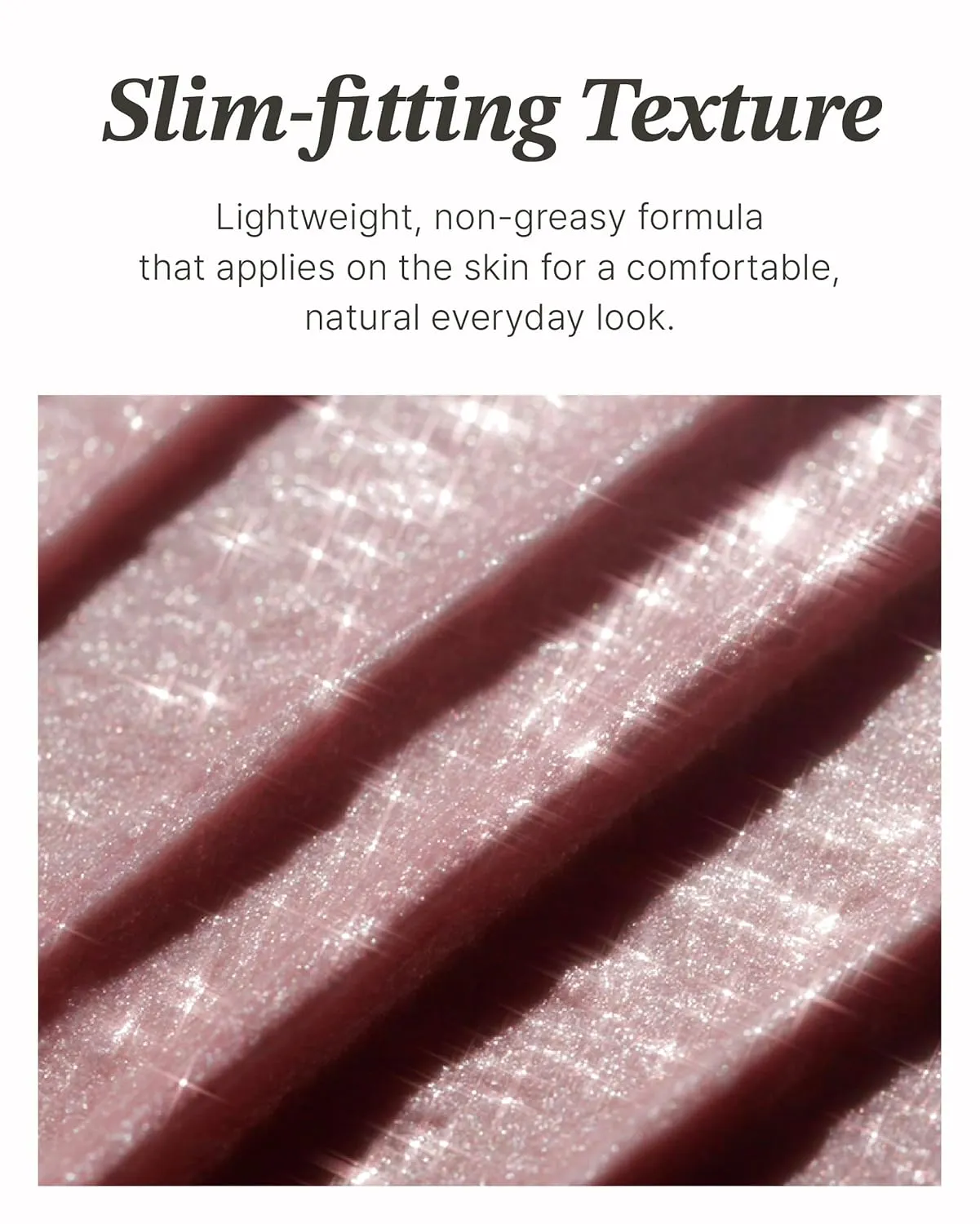 Glint Stick Highlighter (Rosy Moon, 0.24oz) - Multi-Use Illuminator Stick, Buildable & Blendable for Long-Lasting Natural Glow. Korean Makeup. Eyes, Cheeks, Nose, Lips.