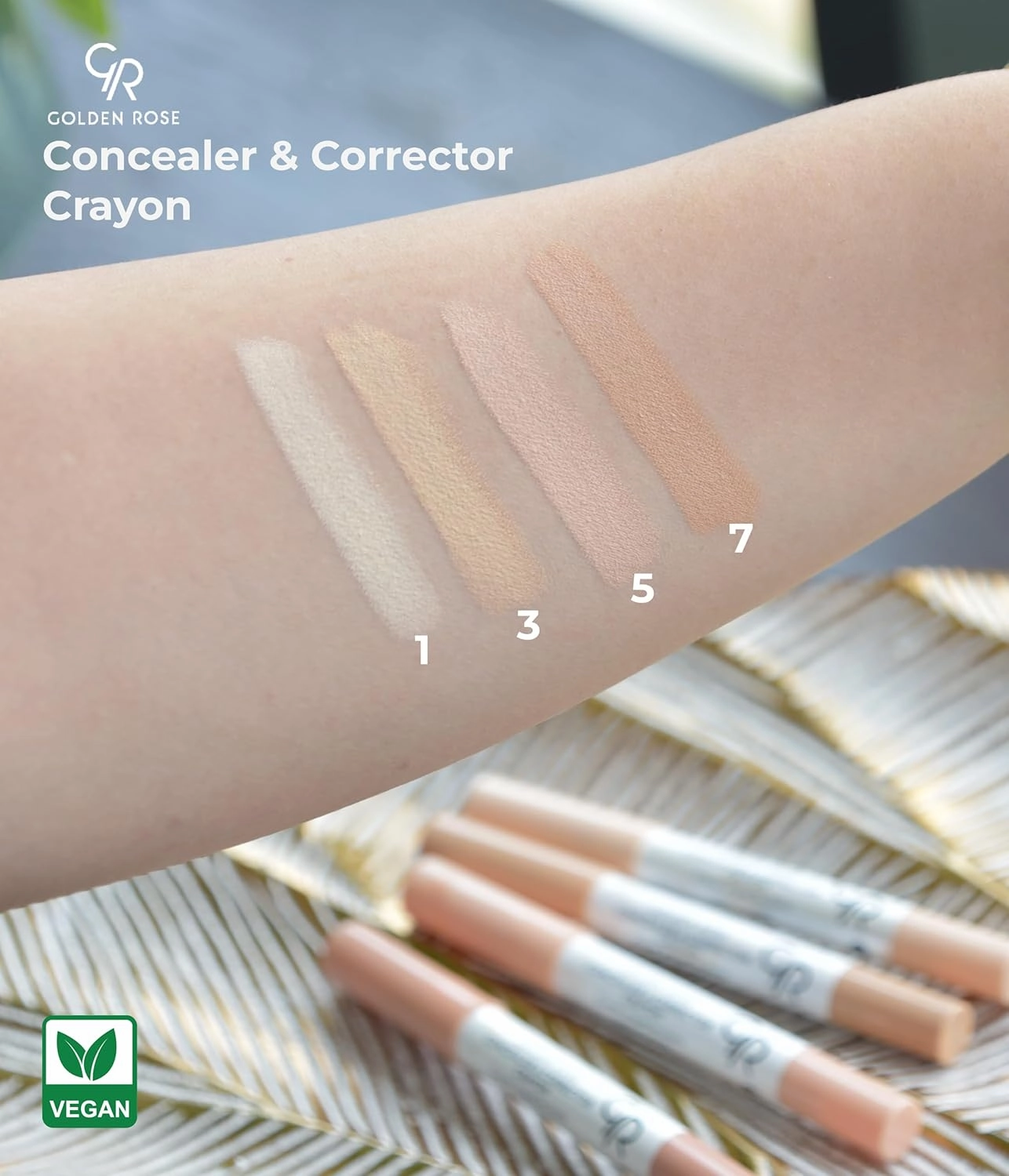 Golden Rose GR Crayon Concealer & Corrector for Dark Circles - Golden Rose GR Crayon Concealer & Corrector for Dark Circles (No:03)