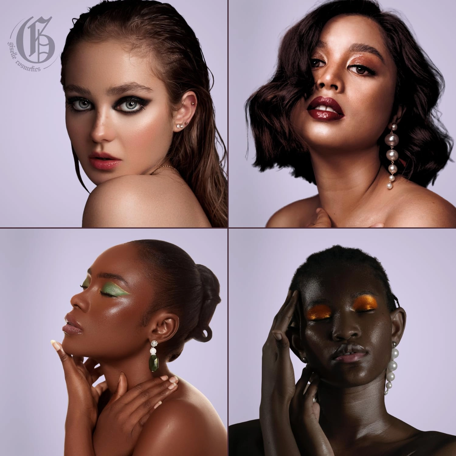 Golden Tan Eyeshadow Palette - Talc Free, Natural & Organic Eye Shadow with Glitter, Shimmer, Iridescent & Smokey Shades - Loose Powder Highlighter Makeup for Professional Look