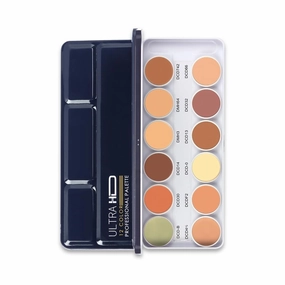 GT Dermashield Must Have 12-in-1 Concealer Color Corrector Palette | Cream-Based Foundation & Contour | Neutralizes Redness, Dark Circles & Blemishes | High Coverage, Ideal for Oily Skin | 42g
