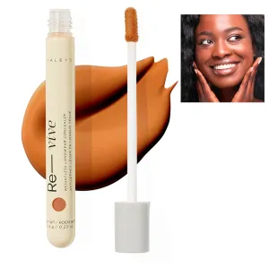 HALEYS Weightless Longwear Concealer (Dark - Neutral), Re-vive, Medium to Full Coverage, Gripping Concealer, Fast-setting, All-Day Wear, Spot Concealing, Brightens, Streak-free, Light-diffusing, V CF