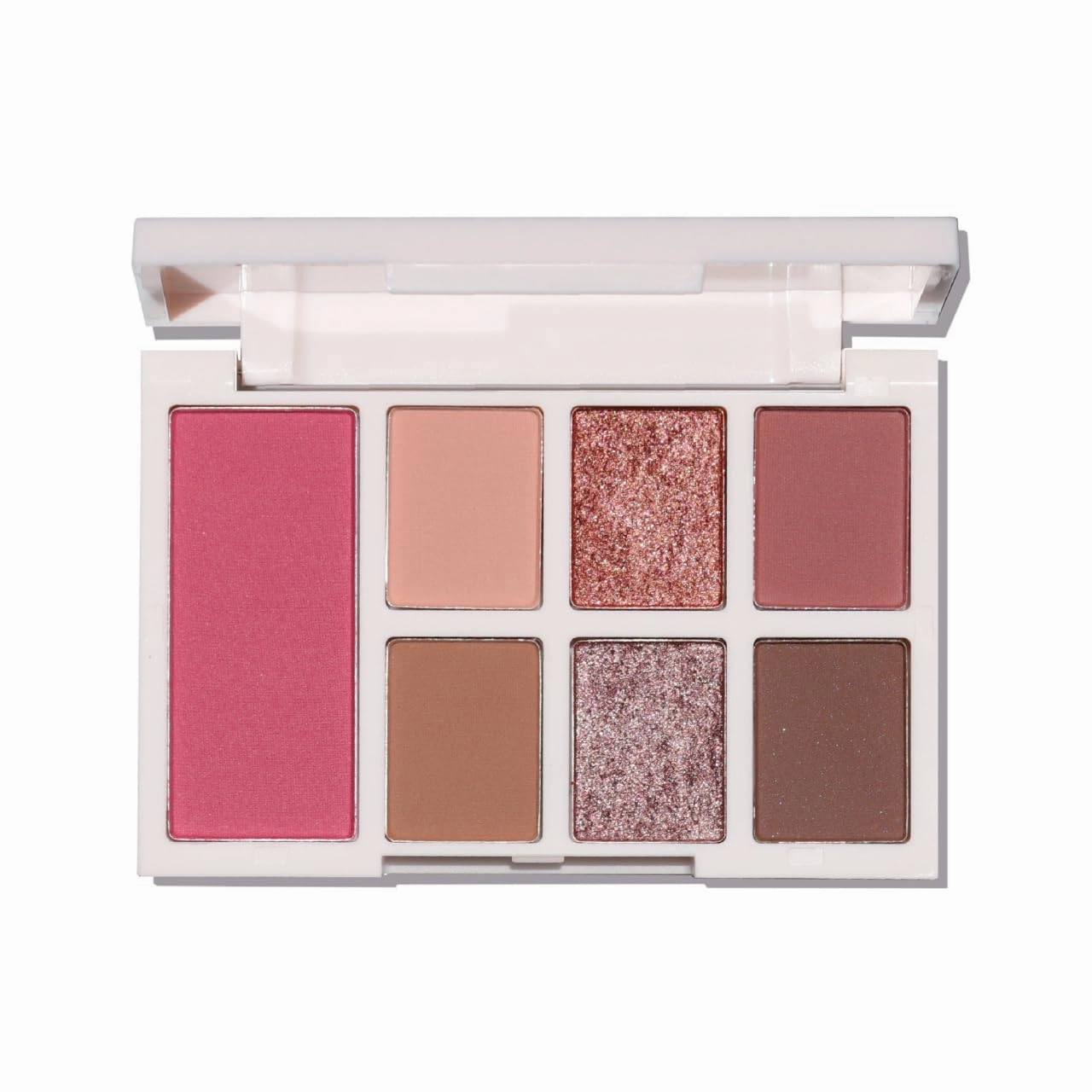 Half Caked Duality II Eye and Cheek Palette - 6 Berry and Neutral Matte an Shimmer Eyeshadows with 1 Primer-Infused Pressed Powder Blush in Watermelon Shade, 8.2g