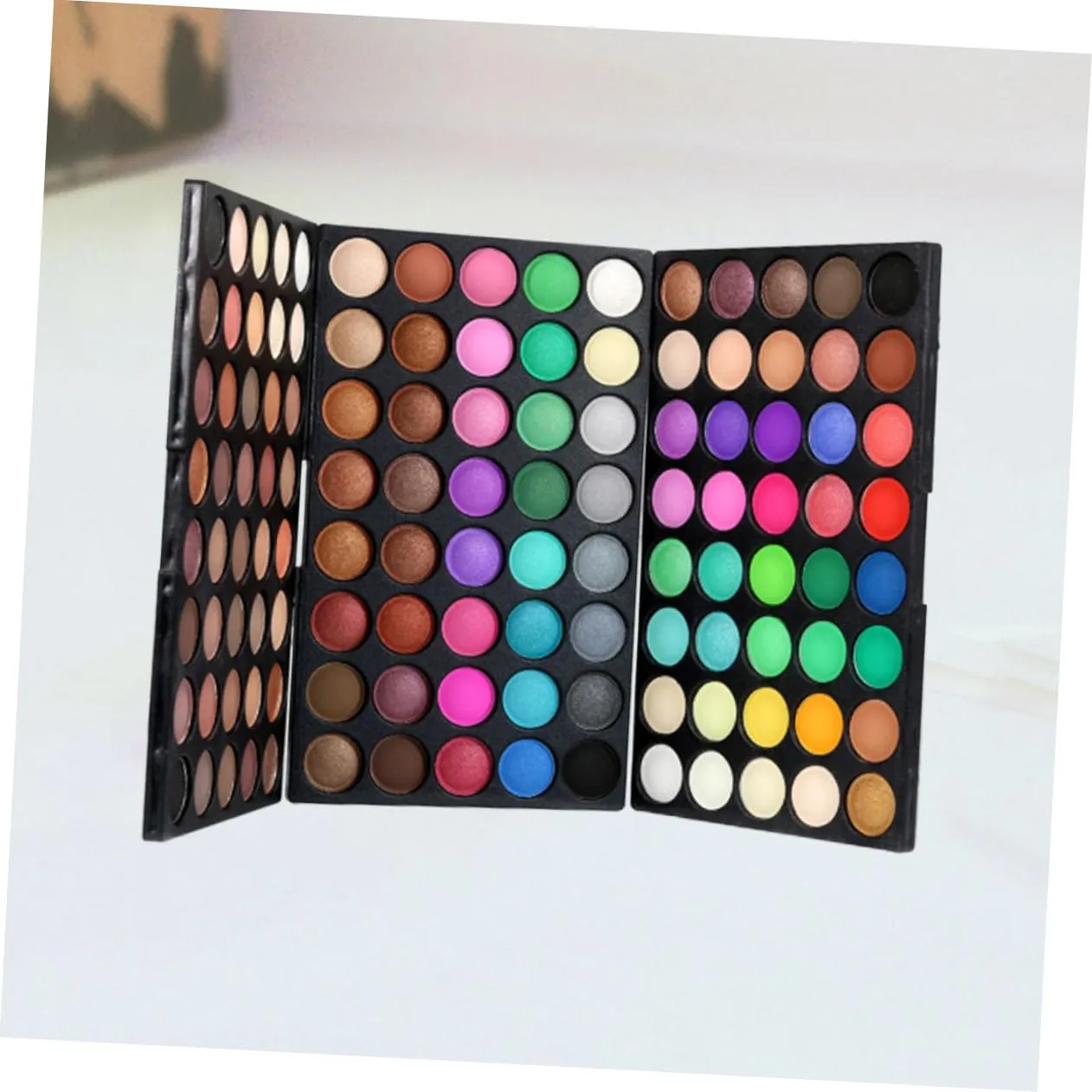 Hemoton Color Eyeshadow Palette Highly Pigmented Matte Pearly Shades for Smoky Eyes for All Skin Tones Versatile Makeup Kit for Women and Girls