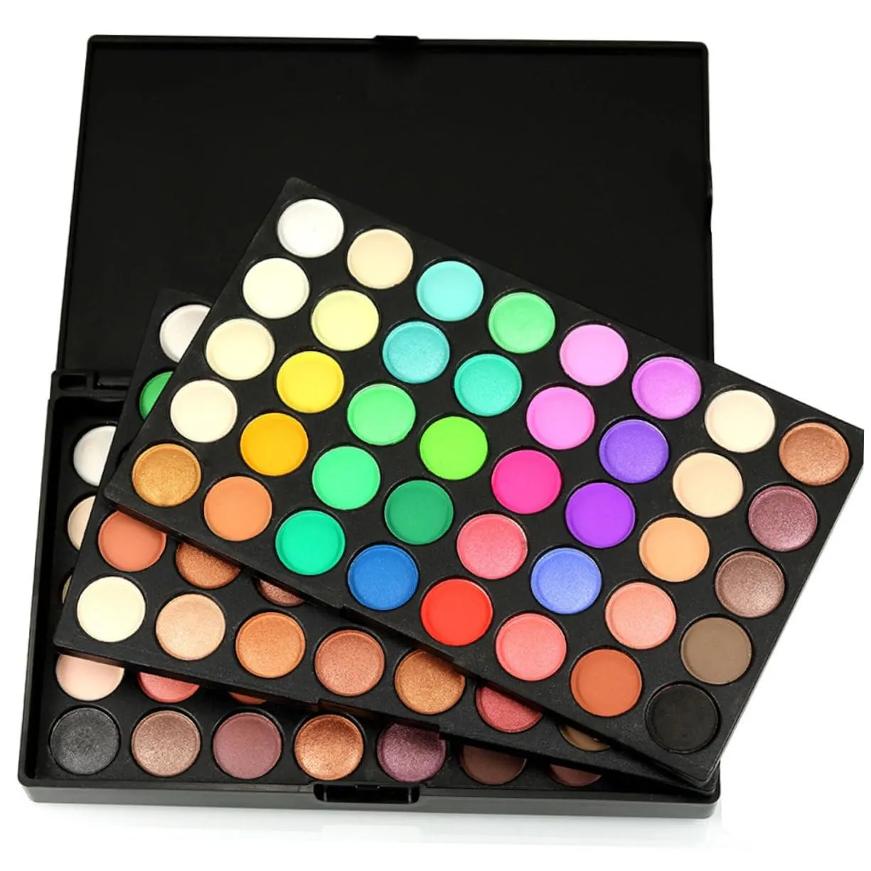 Hemoton Color Eyeshadow Palette Highly Pigmented Matte Pearly Shades for Smoky Eyes for All Skin Tones Versatile Makeup Kit for Women and Girls