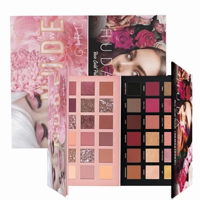 HhUudDA GIrRL Beauty Rose Gold Remastered   Nude Edition Eyeshadow Palette Combo Kit - 36 Matte and Shimmer Finishes, Includes Black Eyeshadow - Complete Eye Shadow Palette Set