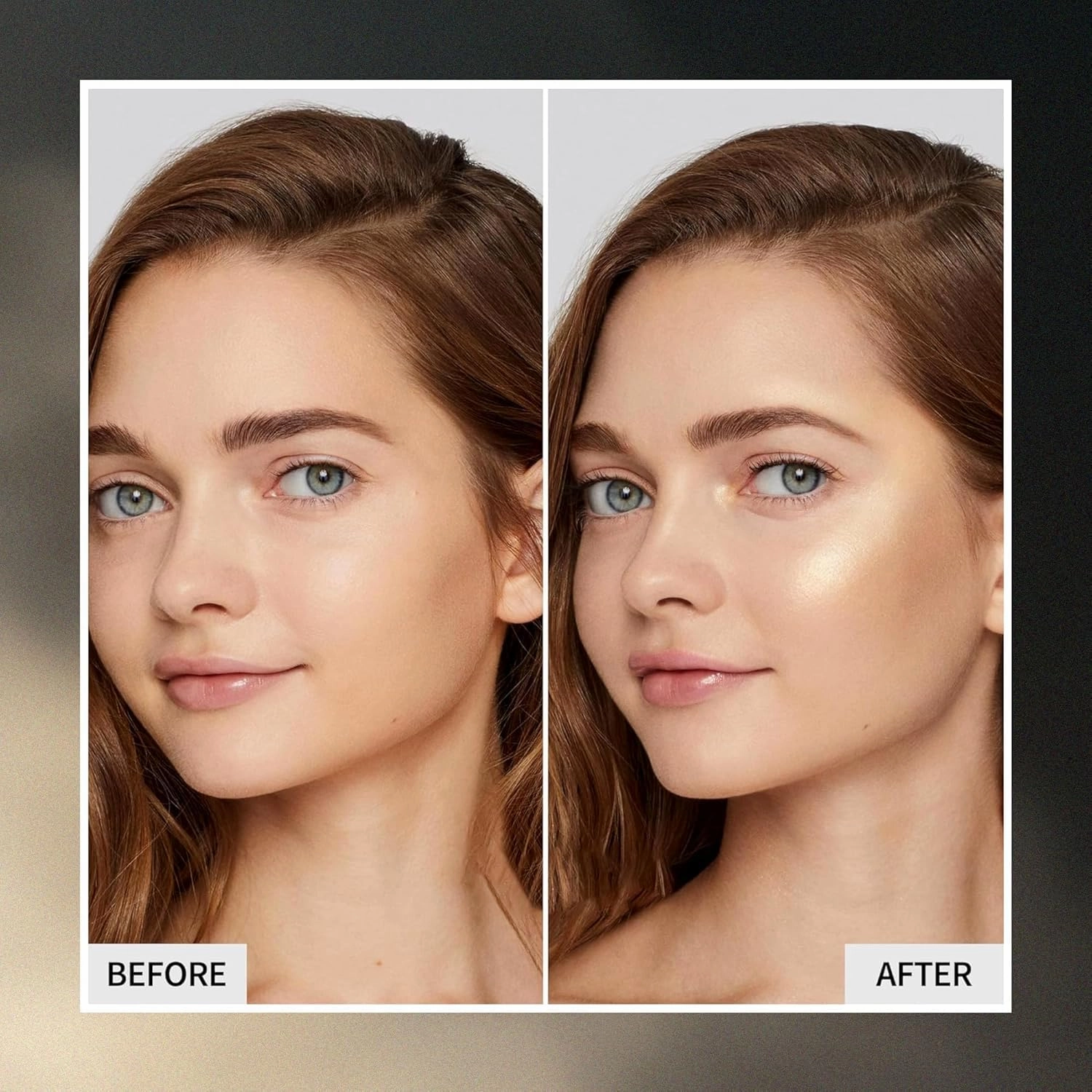 Highlighting Blush | Highlighter and Eyeshadow Palette | 6 Shimmery Shades | Highly Pigmented and Blandable | Waterproof Highlighter Palette (03, 48GM)