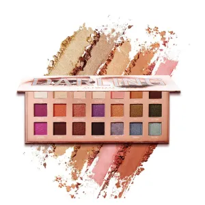 Highly Pigmented Eye Makeup Palette , 21 Colors Matte Shimmer Metallic Eyeshadow Pallet Long Lasting Blendable Natural Colors Waterproof Make Up Eye Shadows Cosmetics Gift Kit-Great for Travel
