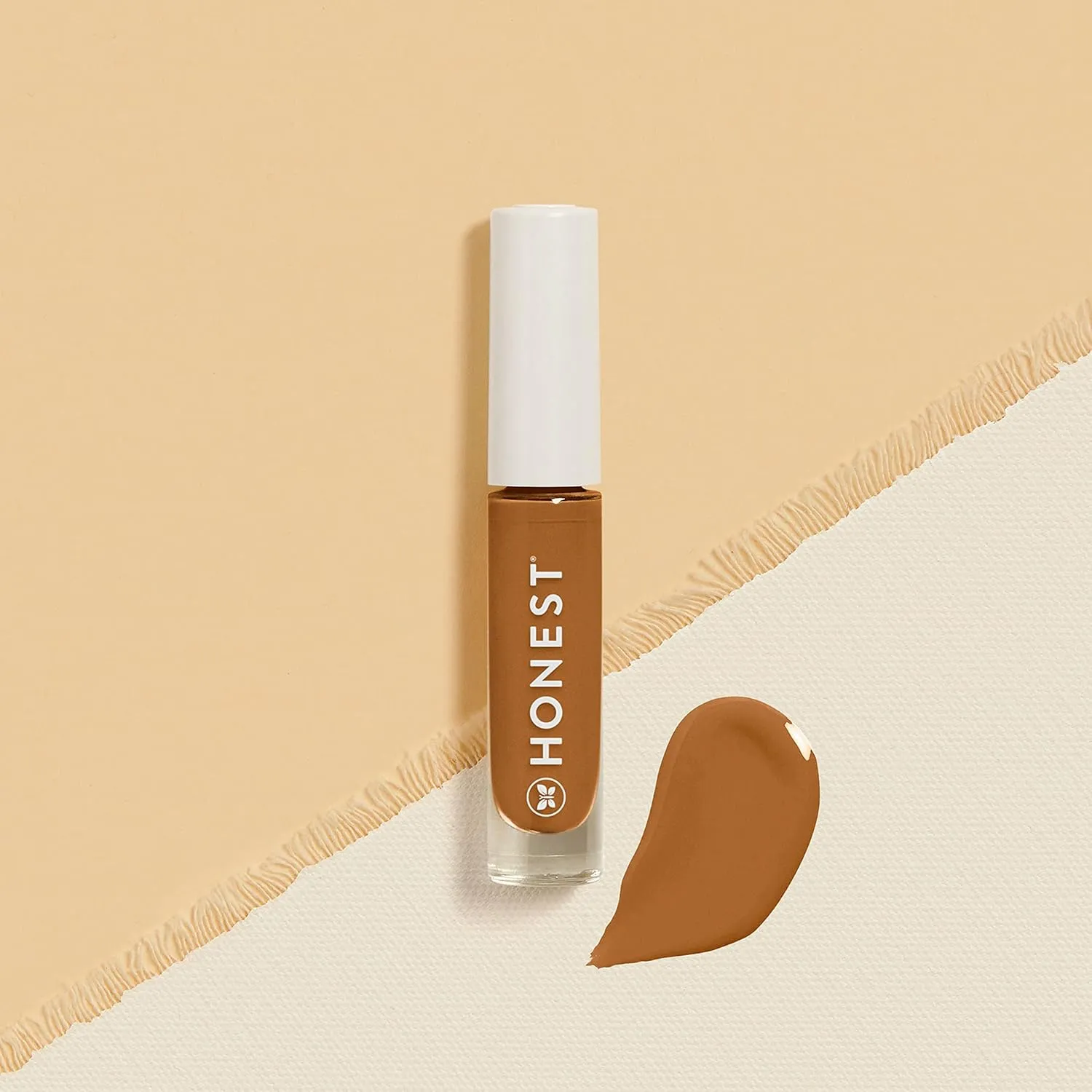 Honest Beauty Fresh Flex Concealer with Niacinamide   Vitamin E   Hyaluronic Acid | Vegan   Cruelty free | Latte, 0.17 fl oz