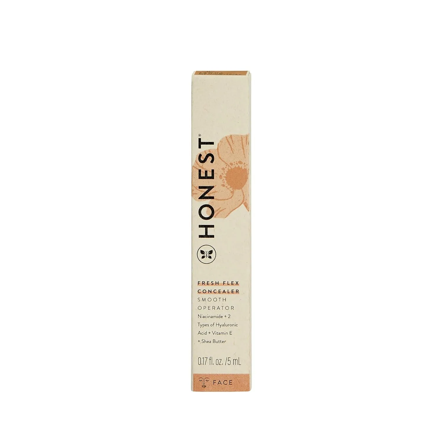 Honest Beauty Fresh Flex Concealer with Niacinamide   Vitamin E   Hyaluronic Acid | Vegan   Cruelty free | Tawny, 0.17 fl oz