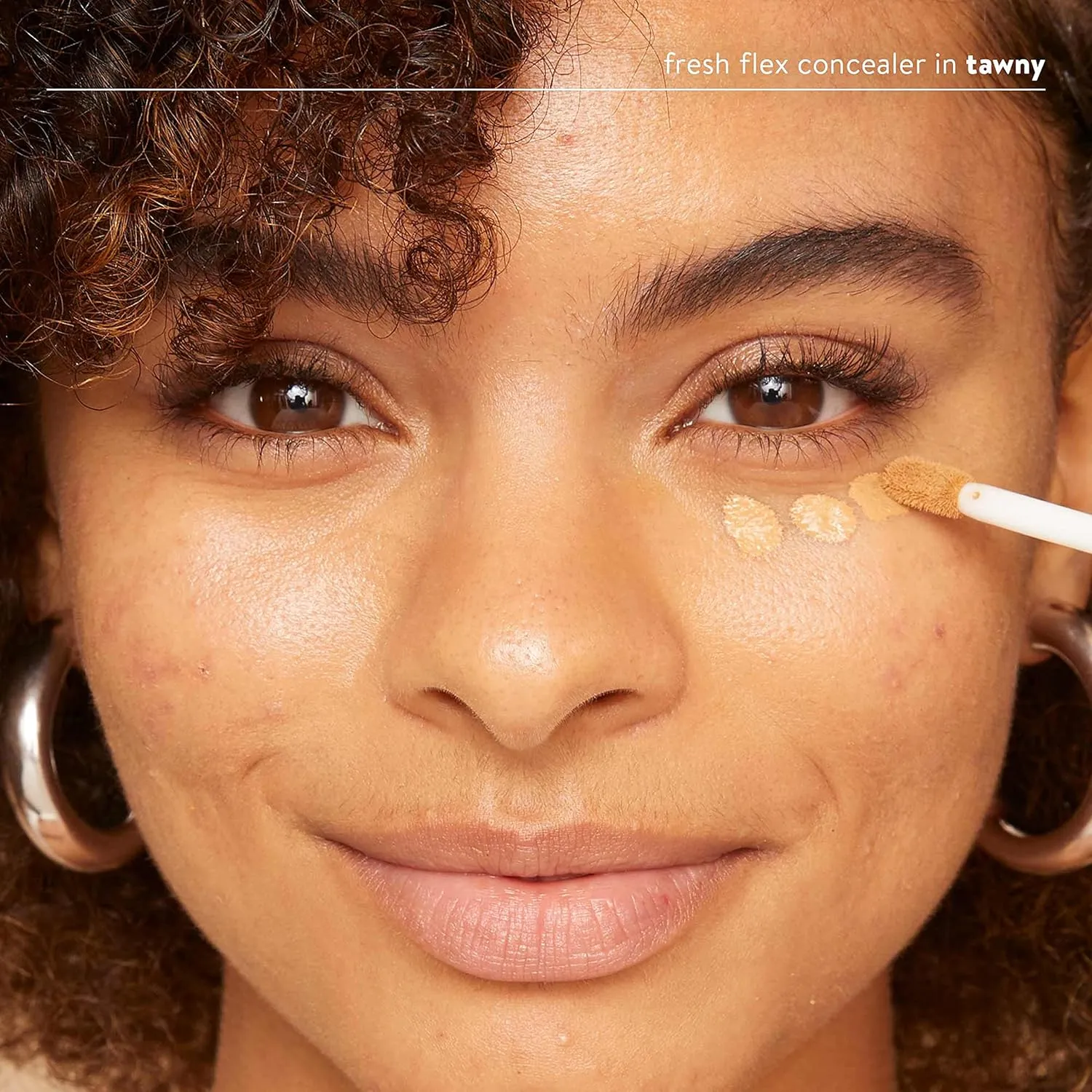 Honest Beauty Fresh Flex Concealer with Niacinamide   Vitamin E   Hyaluronic Acid | Vegan   Cruelty free | Tawny, 0.17 fl oz
