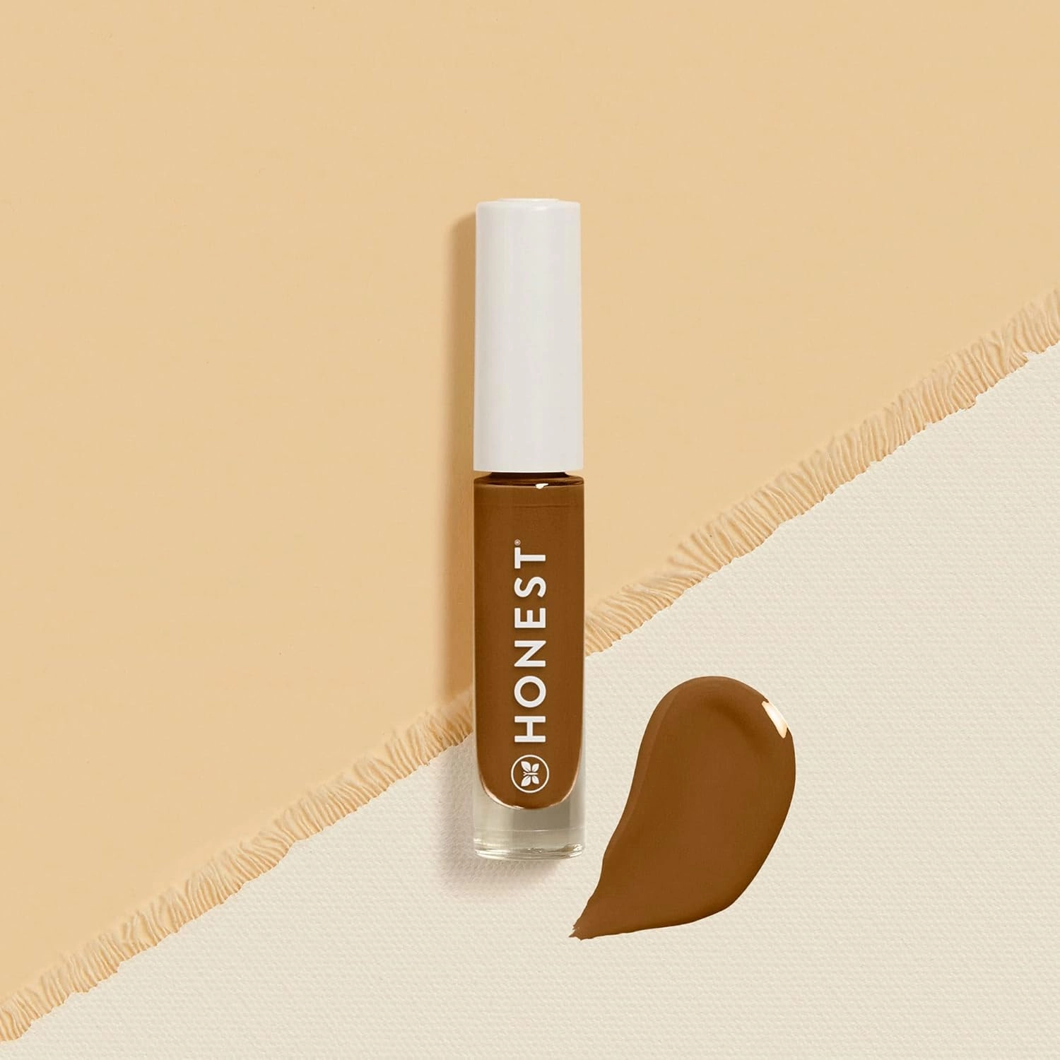 Honest Beauty Fresh Flex Concealer with Niacinamide   Vitamin E   Hyaluronic Acid | Vegan   Cruelty free | Mocha, 0.17 fl oz