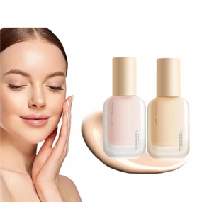 Hydrating Waterproof and Light Long Lasting Foundation, Light and Long-Lasting Coverage,Invisible Long-Lasting Lightweight Coverage Build Flawless Finish Foundation,Ivory,1PCS