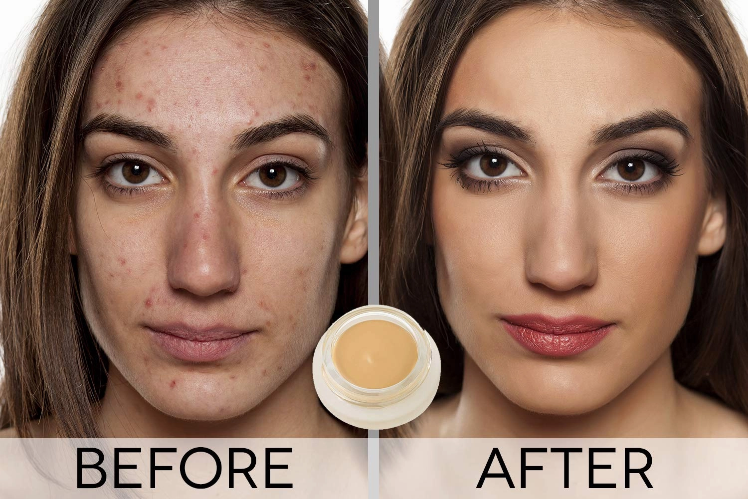 Hynt Beauty Duet Perfecting Face Concealer - Beauty Makeup Face and Eye Bags Cream