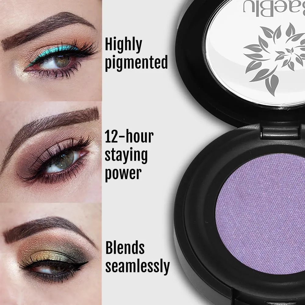 Hypoallergenic Eyeshadow Organic 100% Natural Finely Pressed Velvety Smooth Powder, Made in USA, Atmosphere