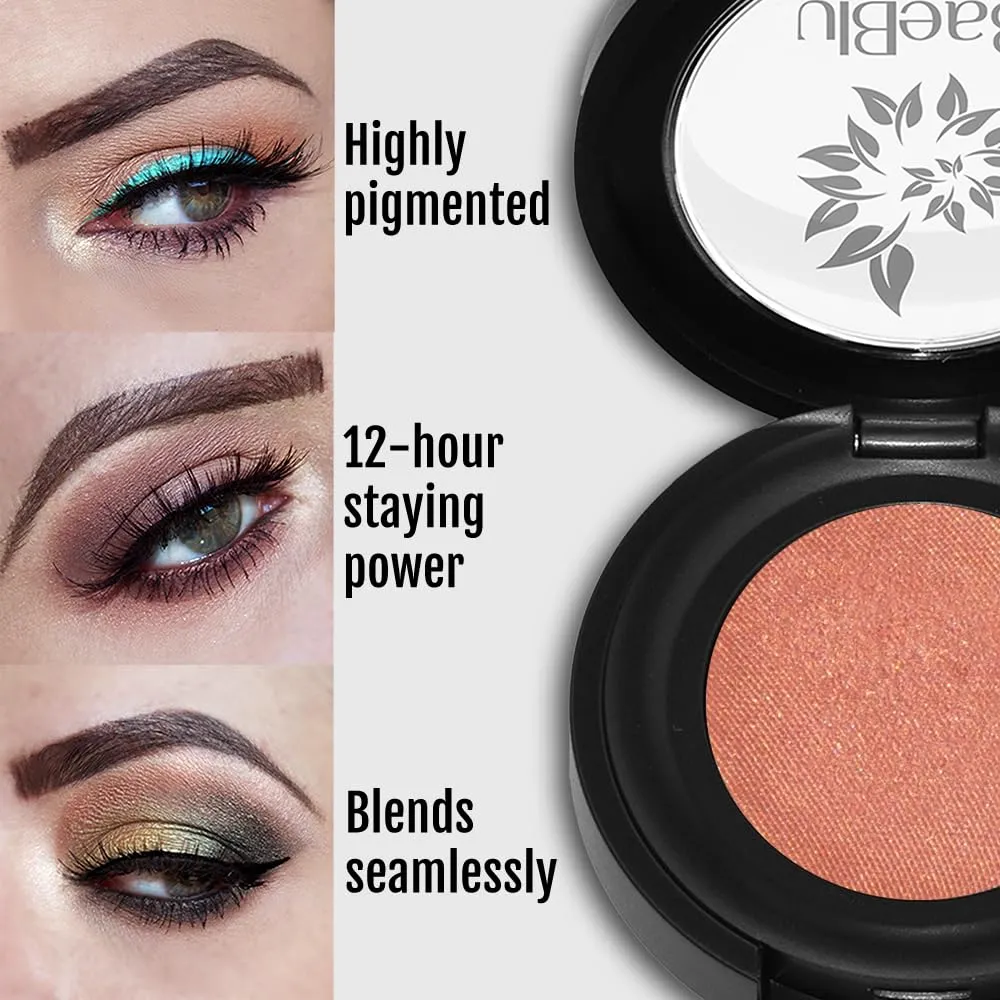Hypoallergenic Eyeshadow Organic 100% Natural Finely Pressed Velvety Smooth Powder, Made in USA, Big Bang