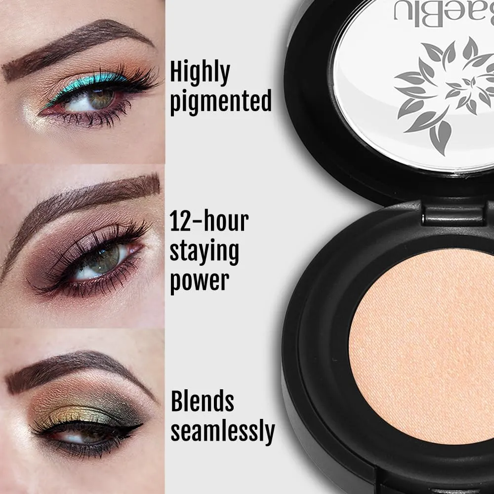 Hypoallergenic Eyeshadow Organic 100% Natural Finely Pressed Velvety Smooth Powder, Made in USA, Universe