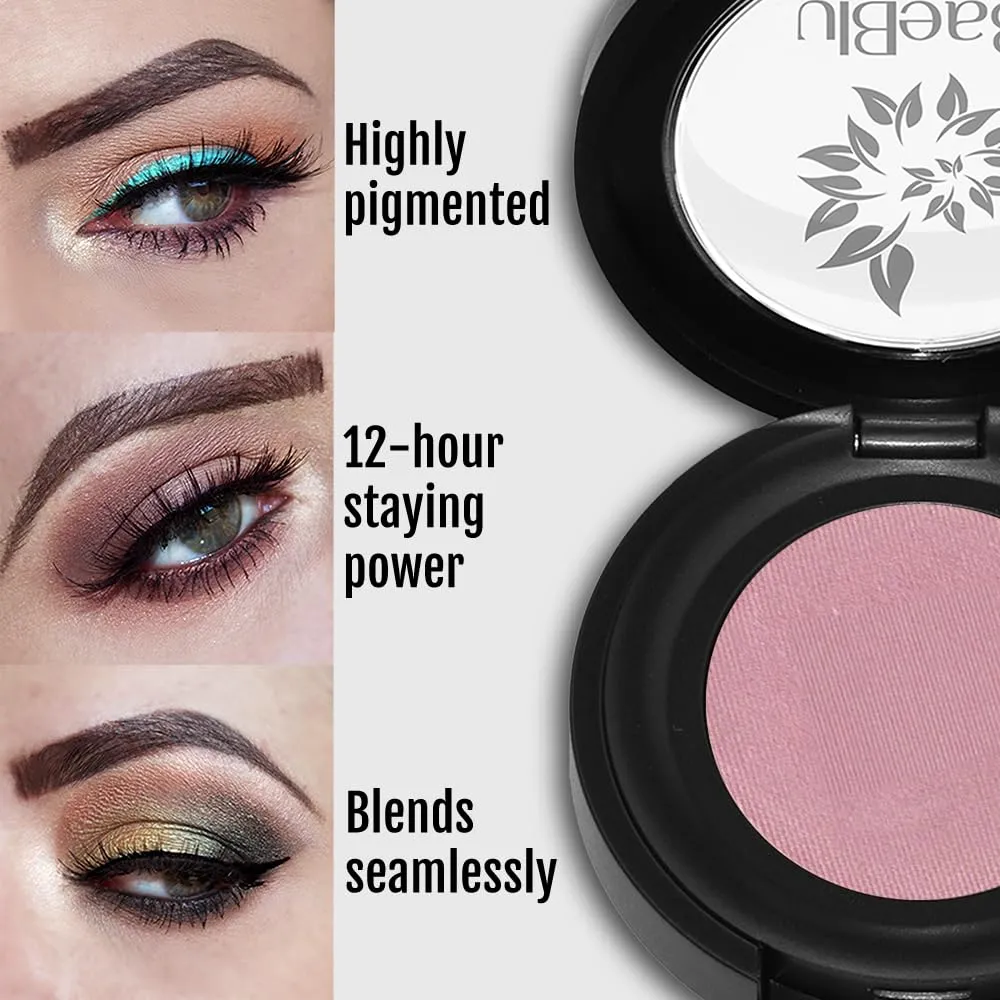 Hypoallergenic Eyeshadow Organic 100% Natural Finely Pressed Velvety Smooth Powder, Made in USA, Zodiac