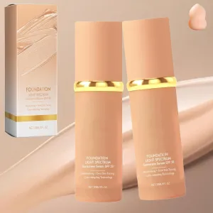 Imaginaryl Makeup, Imaginaryl Foundation, 4-in-1 Hydrating CC Cream, Full Coverage Concealer Makeup, Lightweight & Long-Lasting, Moisturizing Liquid Foundation for All Skin Types (2PCS, One Size)