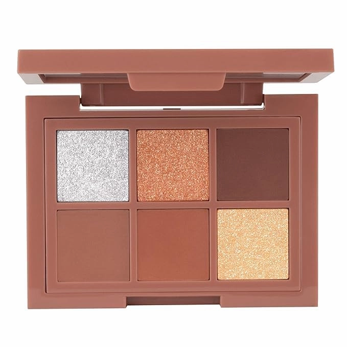 Imperial Eyeshadow Palette, 6 Colors Matte & Shimmer, 4.8gm, Travel-Friendly