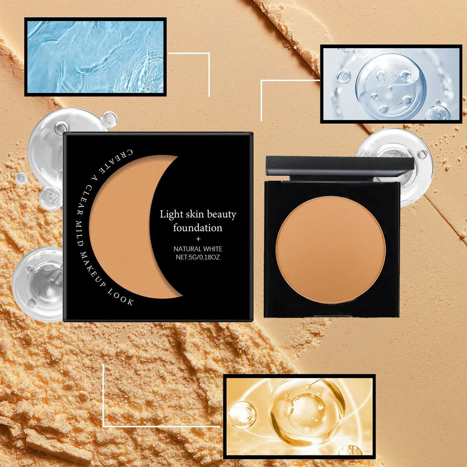 Inauguratei Eye Brightener, Under Eye Brightener Conceal & Brighten Dark Circles (A B, One size)