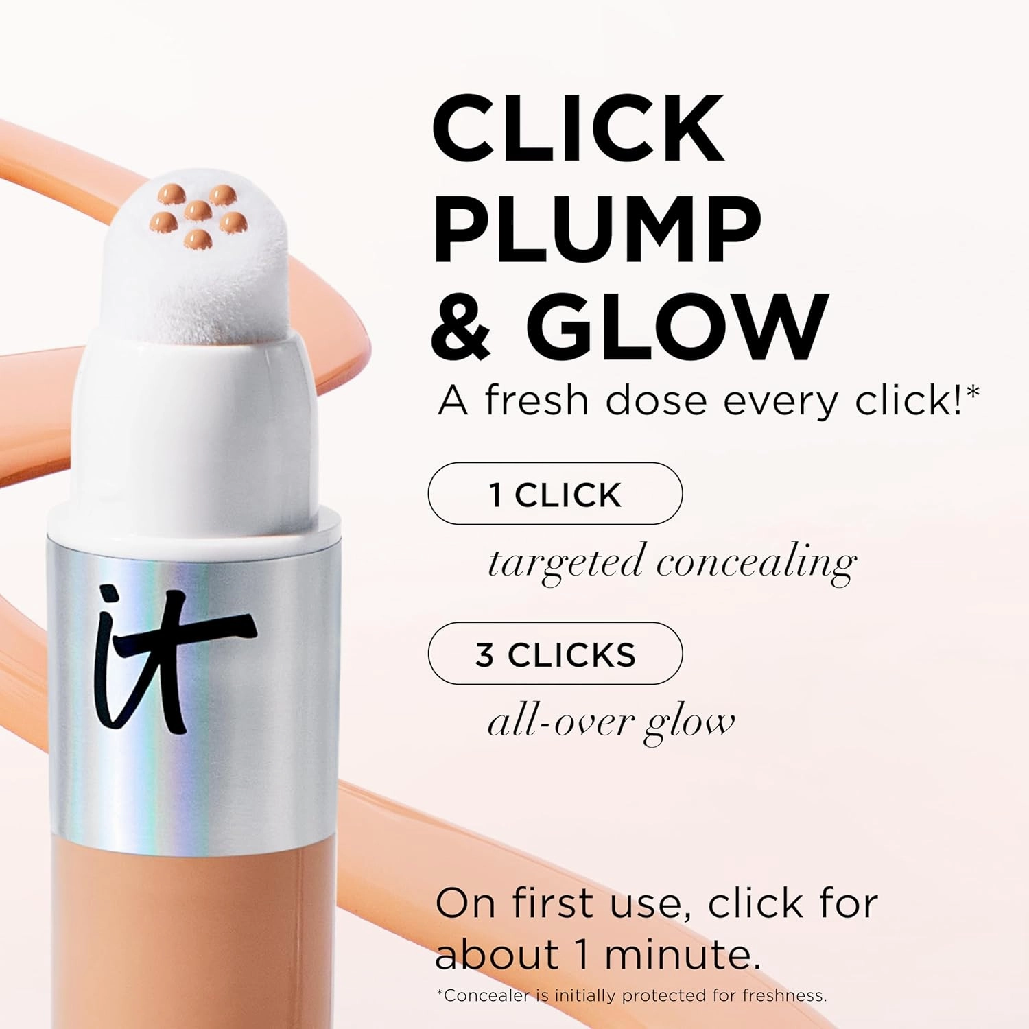 IT Cosmetics Do It All Radiant Concealer ­­– Makeup Concealer – Hydrate & Brighten – Creaseless Medium Coverage & Radiant Finish ­­– Niacinamide & Hyaluronic Acid - 0.2 Fl Oz