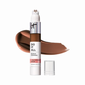 IT Cosmetics Do It All Radiant Concealer ­­– Makeup Concealer – Hydrate & Brighten – Creaseless Medium Coverage & Radiant Finish ­­– Niacinamide & Hyaluronic Acid - 0.2 Fl Oz