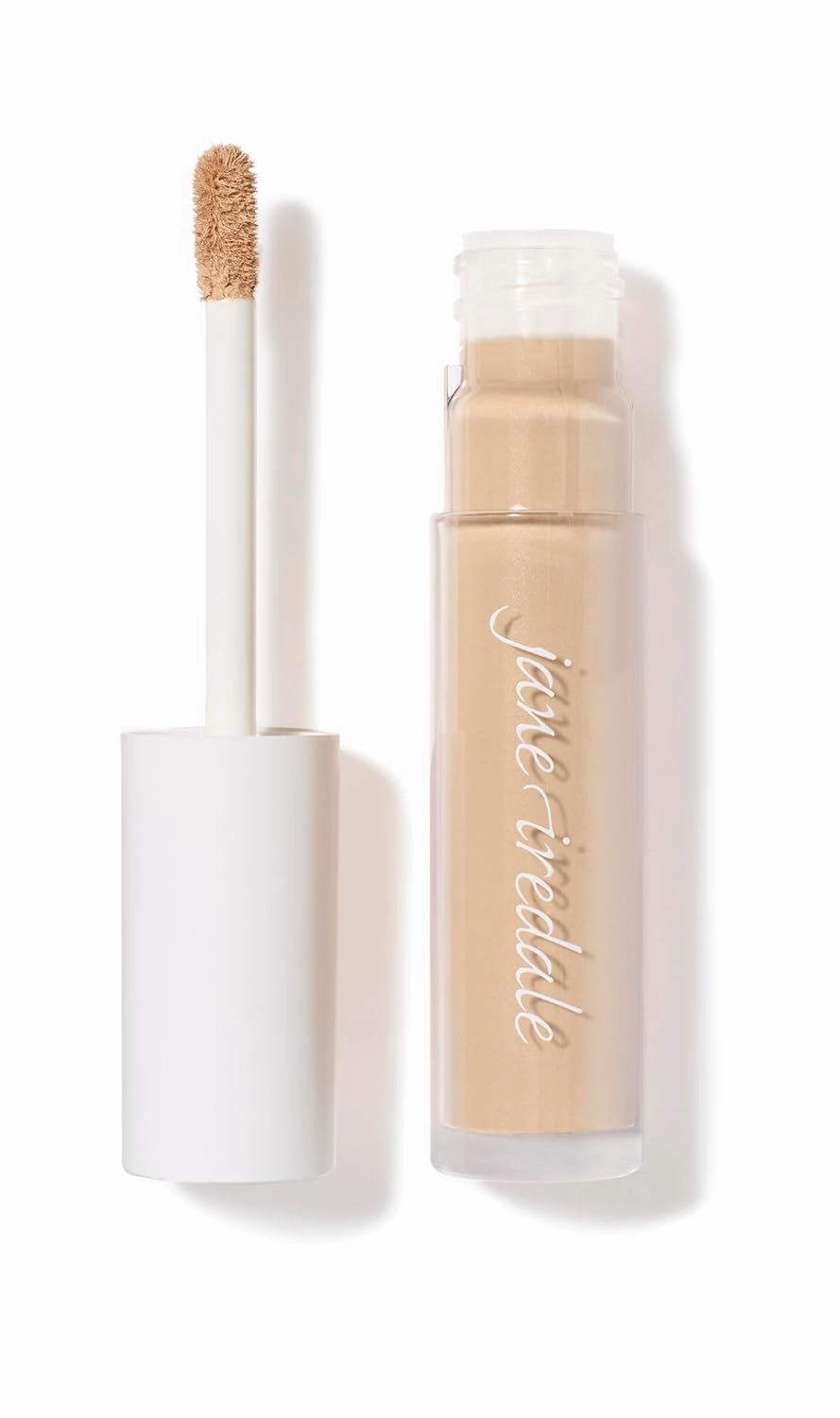 Jane Iredale PureMatch Liquid Concealer, Lightweight, Creamy Formula with Medium Coverage Conceals, Brightens, & Defines, Soft Matte Finish, Long-Wear