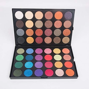 Jimin_48 Colors Shades Eyeshadow Palette Diamond Highlighter Shimmer Matte Eyeshadow Pallete Smoky Pigmnet Eye Shadow Makeup Set - (Color: 01)