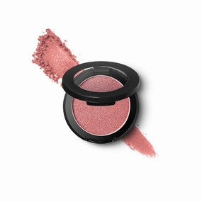 Jolie Silky Molten Pressed Powder Eyeshadow, Ultra Blendable Metallic Shimmery Finish - Rosy Apricot