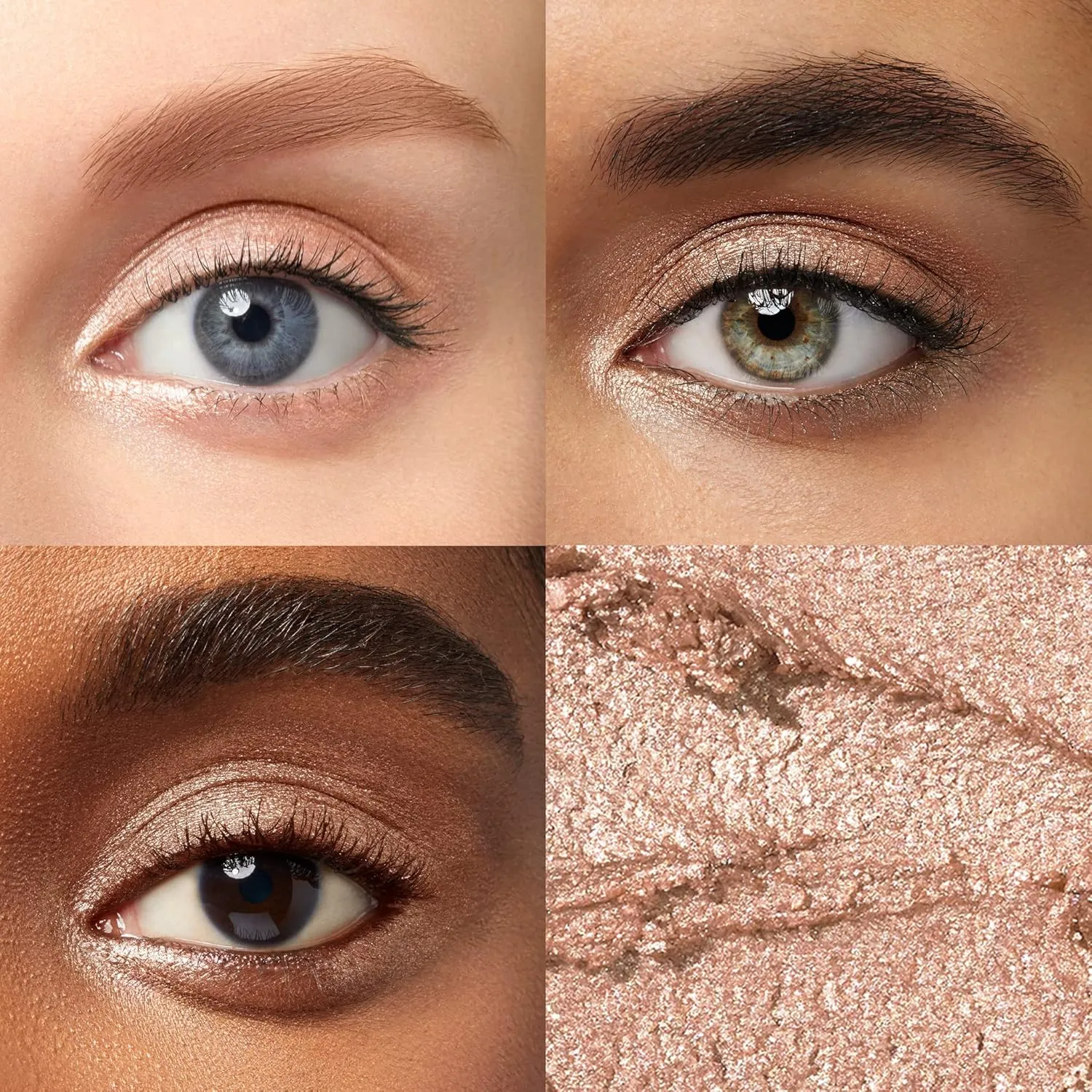Julep Eyeshadow 101 Cream-to-Powder Waterproof Shadow Stick – Champagne Shimmer – Long-Lasting, Crease-Proof, Medium Golden-Beige Shimmer Cream Eyeshadow with Built-in Smudger