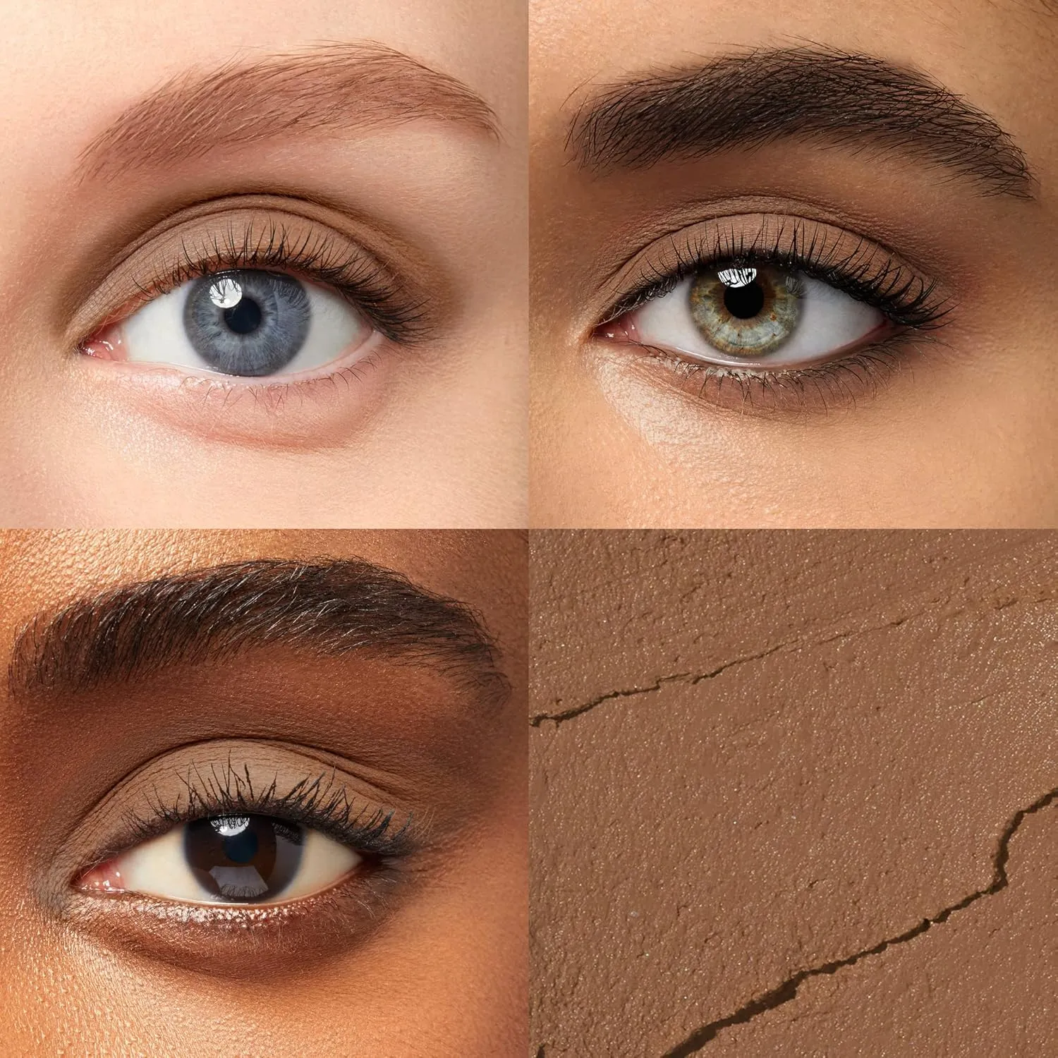 Julep Eyeshadow 101 Cream-to-Powder Waterproof Shadow Stick – Smoky Tawny Matte – Long-Lasting, Crease-Proof, Muted Brown Matte Eyeshadow with Built-in Smudger