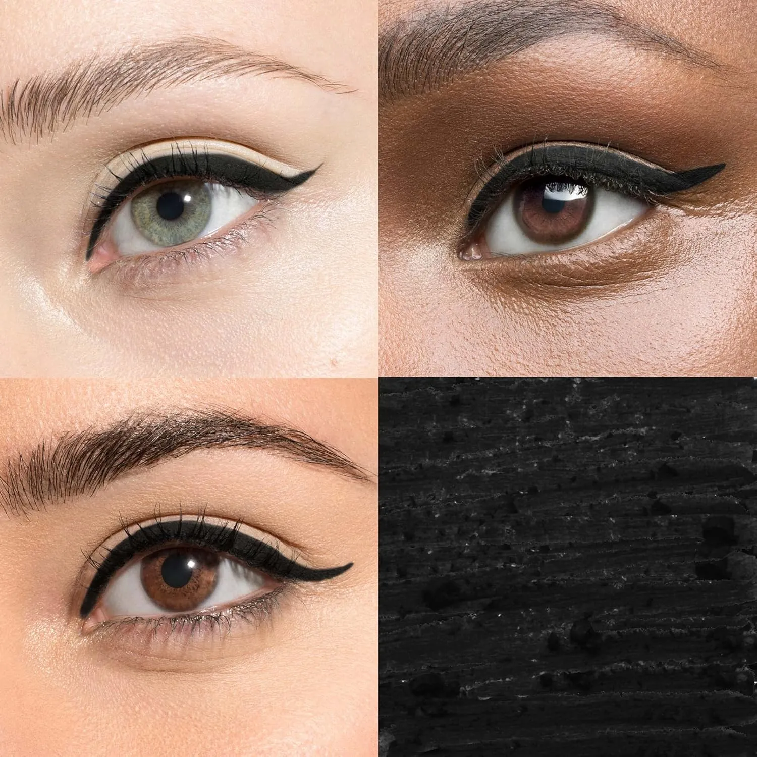 Julep Eyeshadow 101 Crème-to-Powder Eyeshadow Stick Duo   When Pencil Met Gel Sharpenable Multi-Use Longwear Eyeliner Pencil, 3pc Set - Meadow Shimmer, Blackest Black and Pearl Shimmer