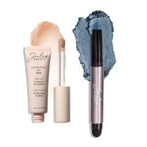 Julep Eyeshadow 101 Longwear Primer and Sapphire Eyeshadow Stick Duo Set
