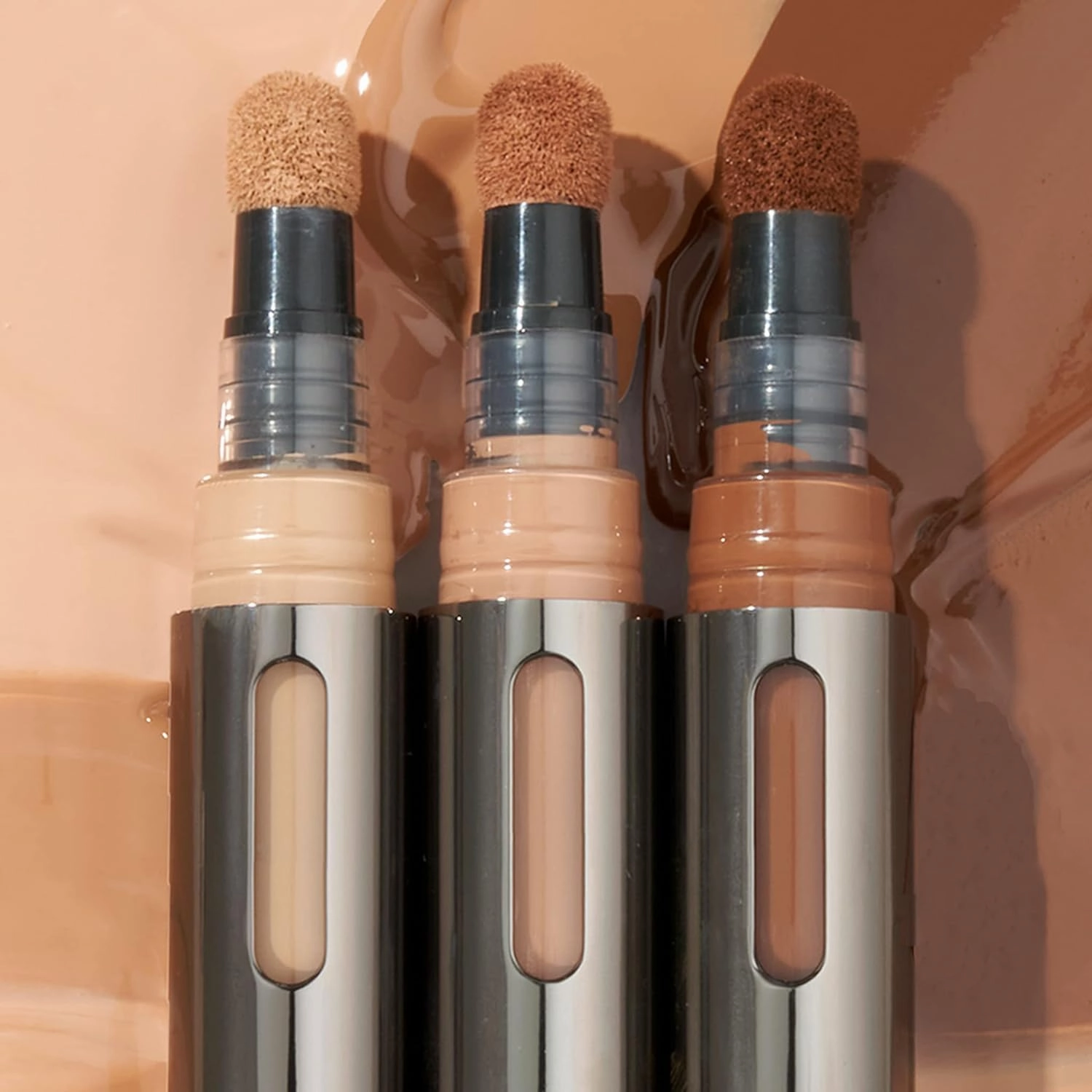 Julep Cushion Skin Perfecter - 410 Nutmeg Concealer, Foundation, Brightener, Contour Stick - Turmeric