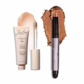 Julep Eyeshadow 101 Longwear Primer and Copper Shimmer Eyeshadow Stick Duo Set