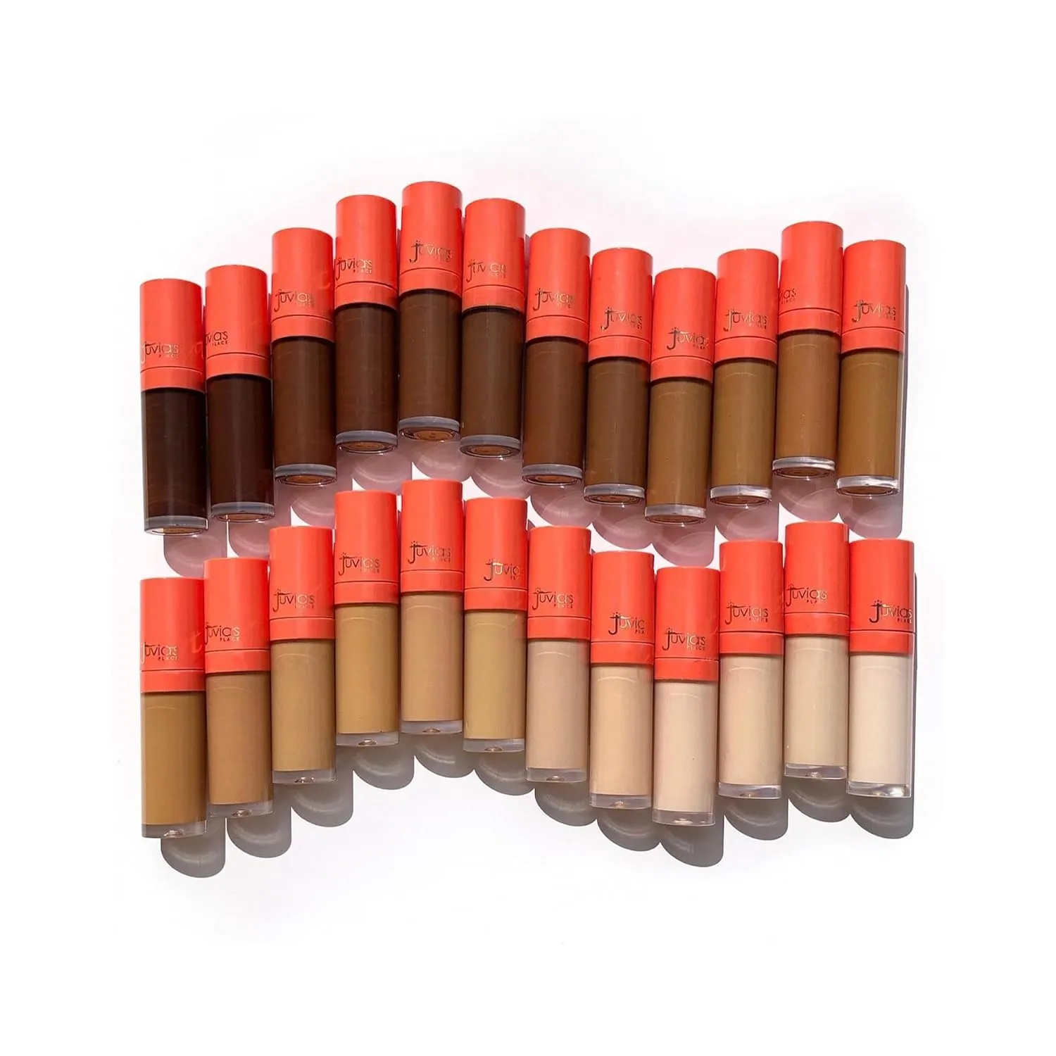 Juvia's Place I Am Magic Liquid Concealer - J12 Dark w/Cool, Golden Undertone/0.34 fl oz, Full Coverage, Hydrating, Waterproof, Long Wear