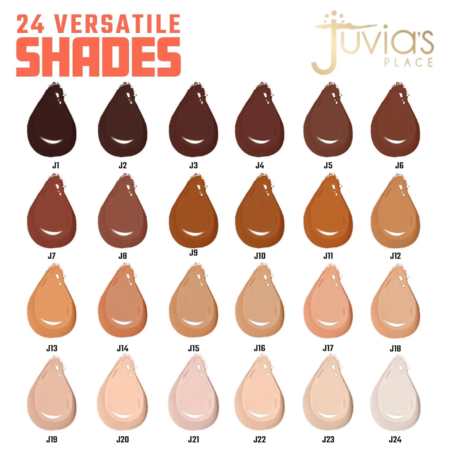 Juvia's Place I Am Magic Liquid Concealer - J17 Medium-tan w/Warm Undertone/0.34 fl oz, Full Coverage, Hydrating, Waterproof, Long Wear