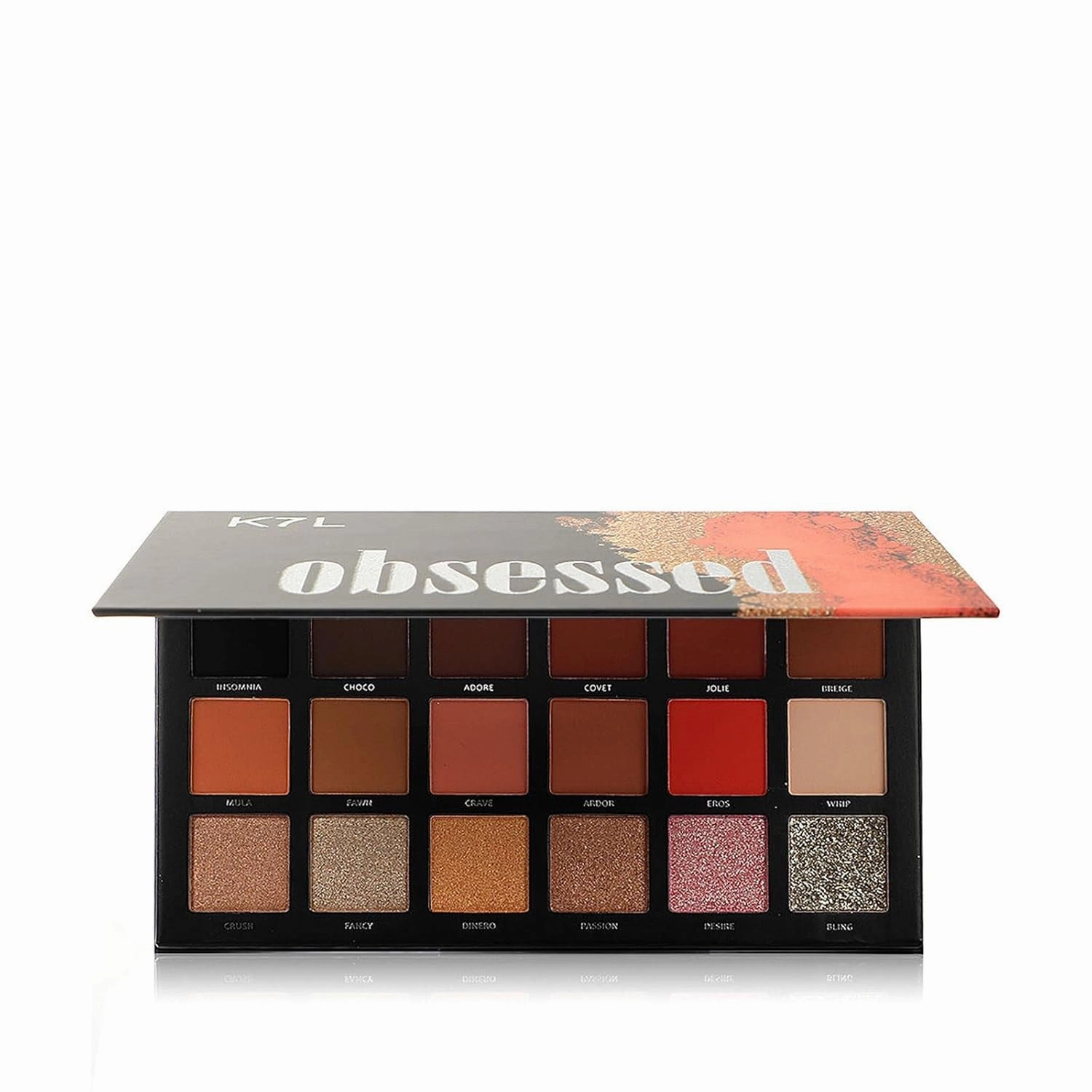 K7L Obsessed - 18 Color Eyeshadow Palette