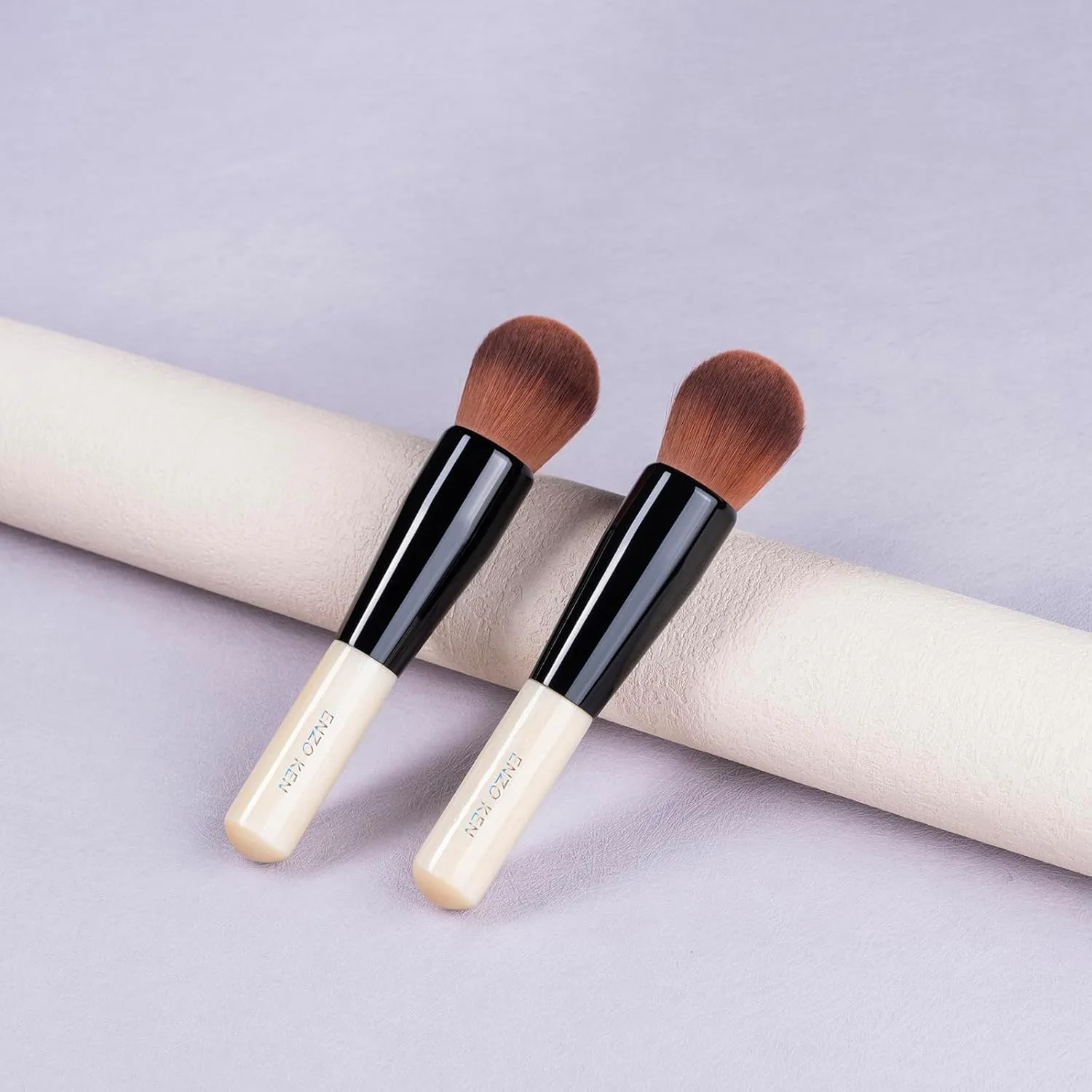 Kabuki Powder Foundation Brush, Powder Contour and Bronzer Brush, Portable Travel Kabuki Foundation Brush, Makeup Brush for Liquid Blush, Cream Foundation Blending. (K800)